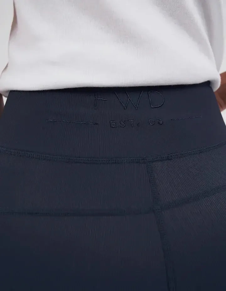 Luxe Rib Legging - Navy-Foxwood-Lima & Co