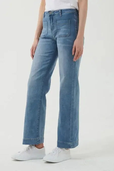 Macey Jeans - Light Denim-Italian Star-Lima & Co