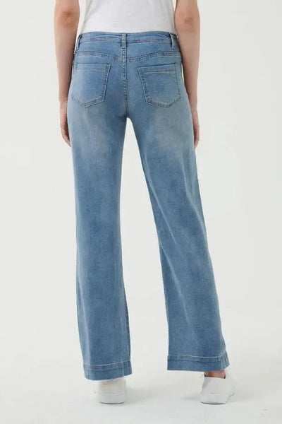 Macey Jeans - Light Denim-Italian Star-Lima & Co