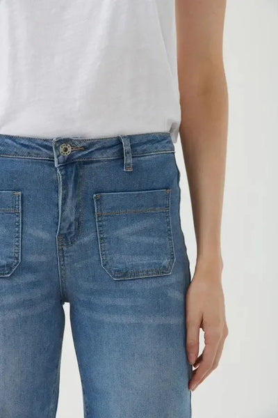 Macey Jeans - Light Denim-Italian Star-Lima & Co