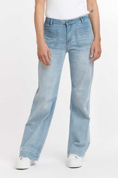 Macey Jeans - Light Denim-Italian Star-Lima & Co