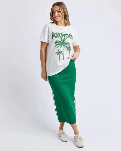 Malibu Tee - Vintage White-Foxwood-Lima & Co