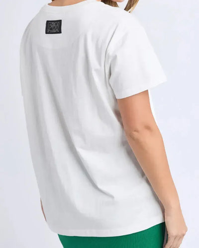 Malibu Tee - Vintage White-Foxwood-Lima & Co