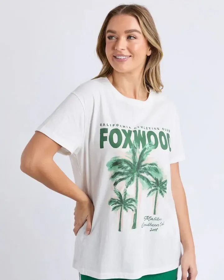 Malibu Tee - Vintage White-Foxwood-Lima & Co