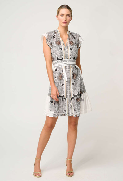 Malika Dress - Ivory Casablanca-Once Was-Lima & Co