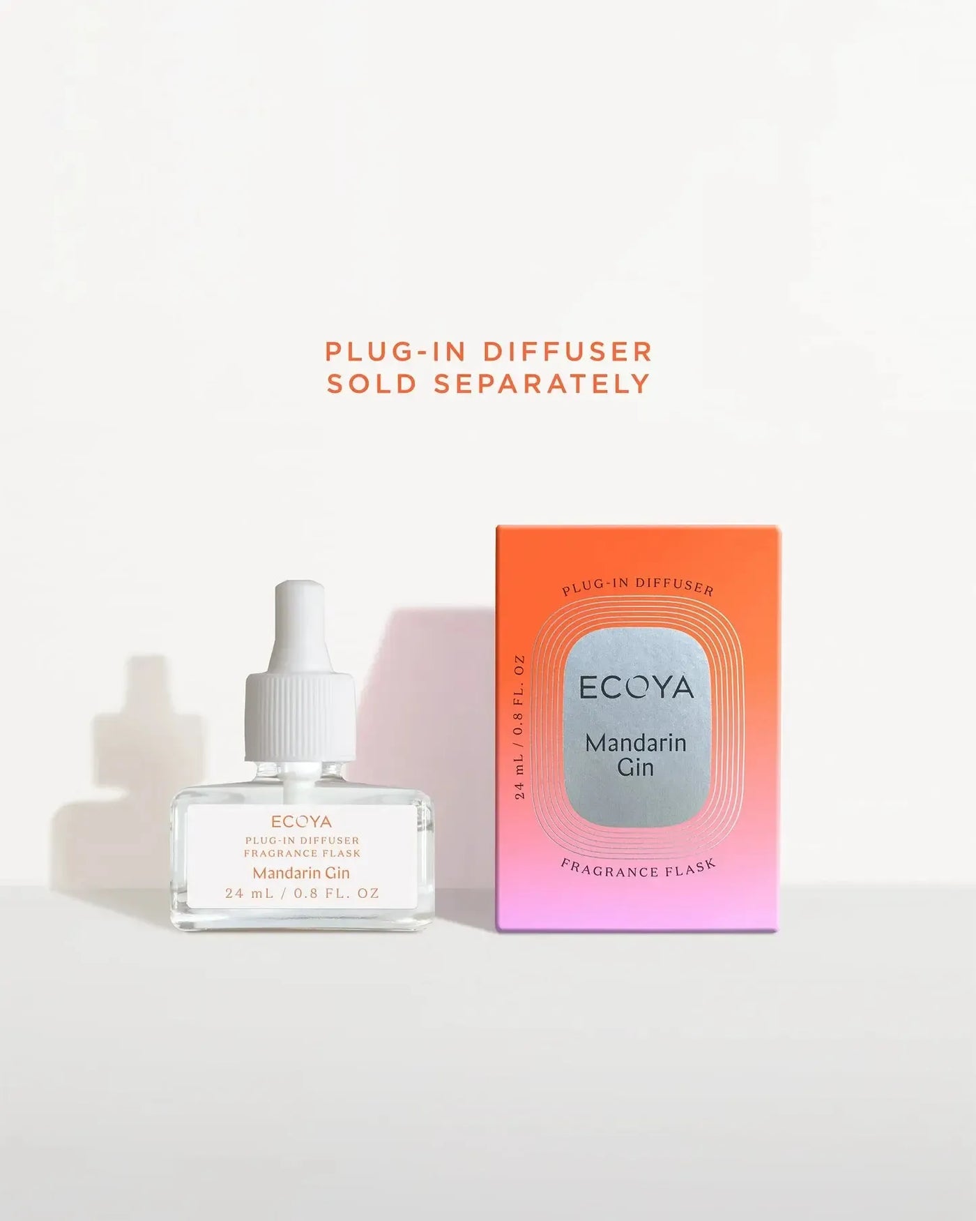 Mandarin Gin Plug In Diffuser Fragrance Flask-Ecoya-Lima & Co