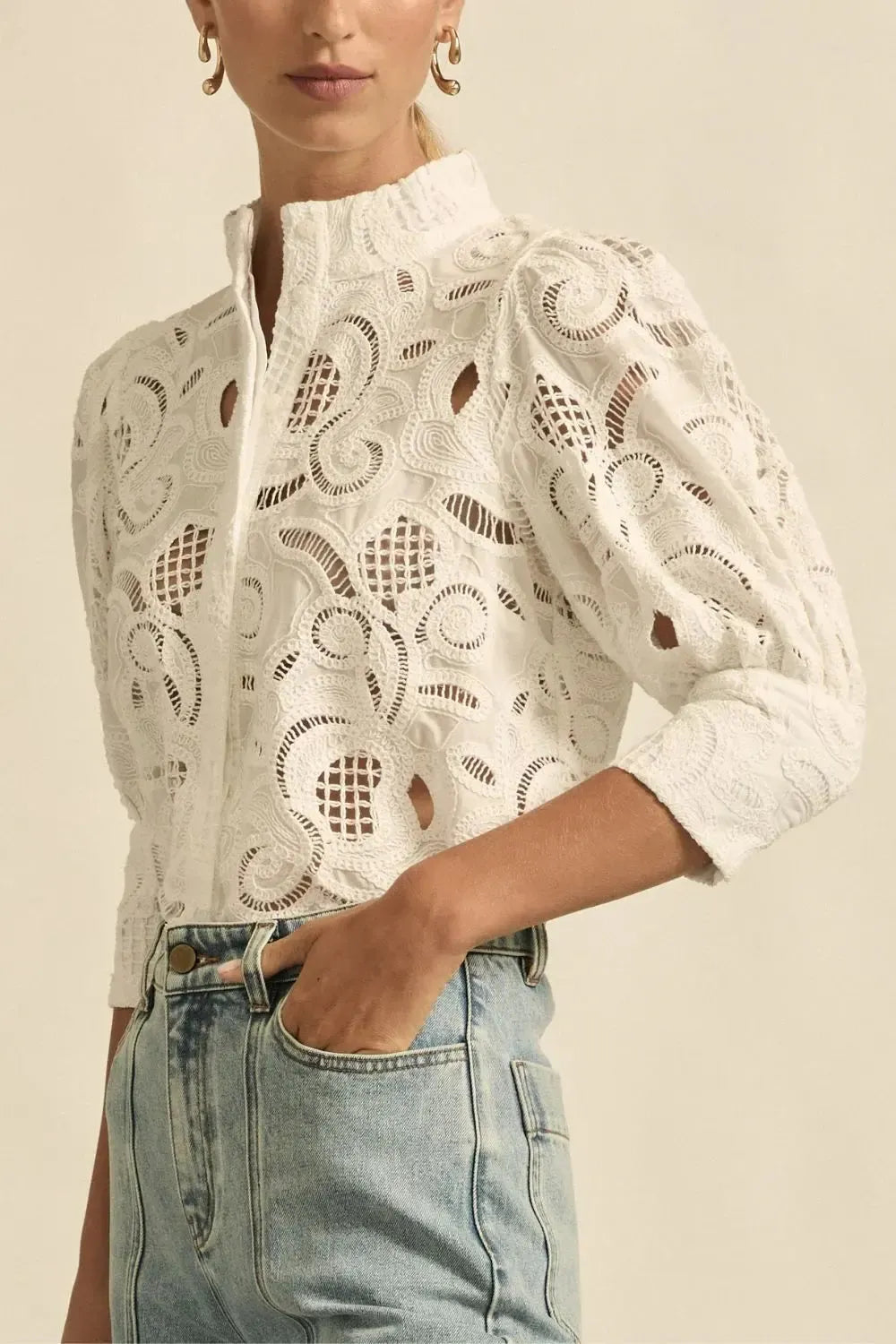 Mantra Top - Porcelain-Zoe Kratzmann-Lima & Co