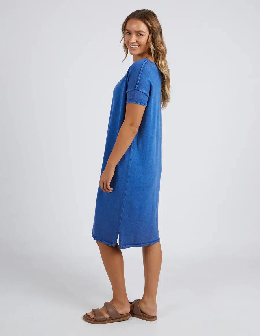 Margot Knit Dress - Blue-Foxwood-Lima & Co
