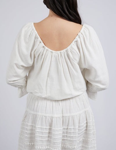 Market Blouse - Pearl-Elm Lifestyle-Lima & Co