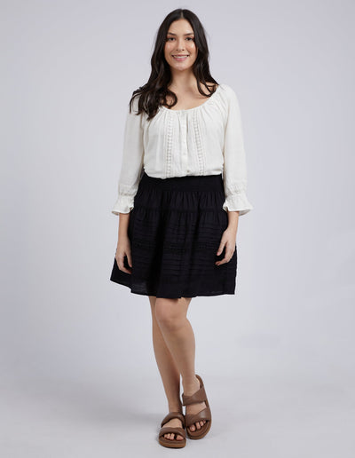 Market Skirt - Black-Elm Lifestyle-Lima & Co
