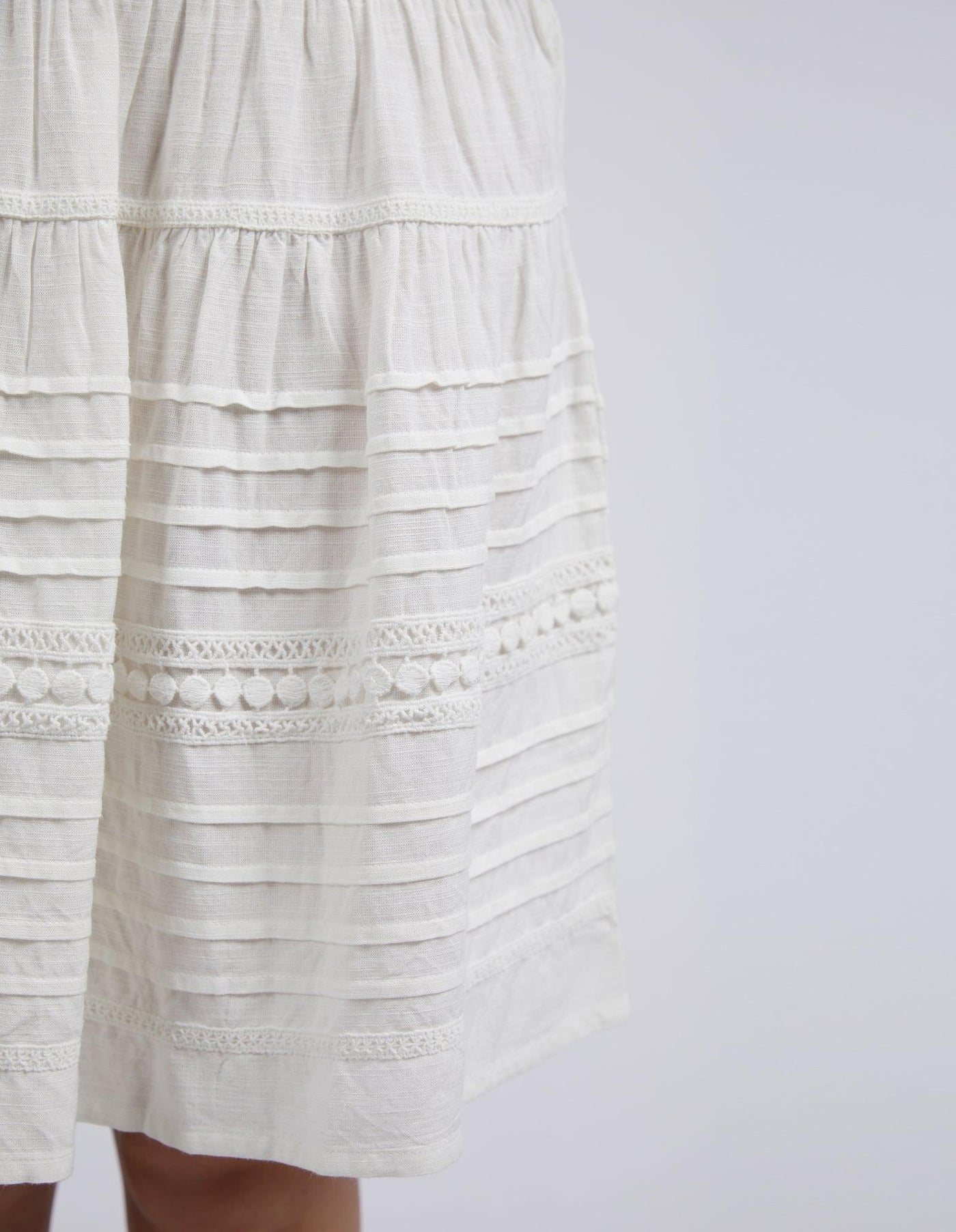 Market Skirt - Pearl-Elm Lifestyle-Lima & Co