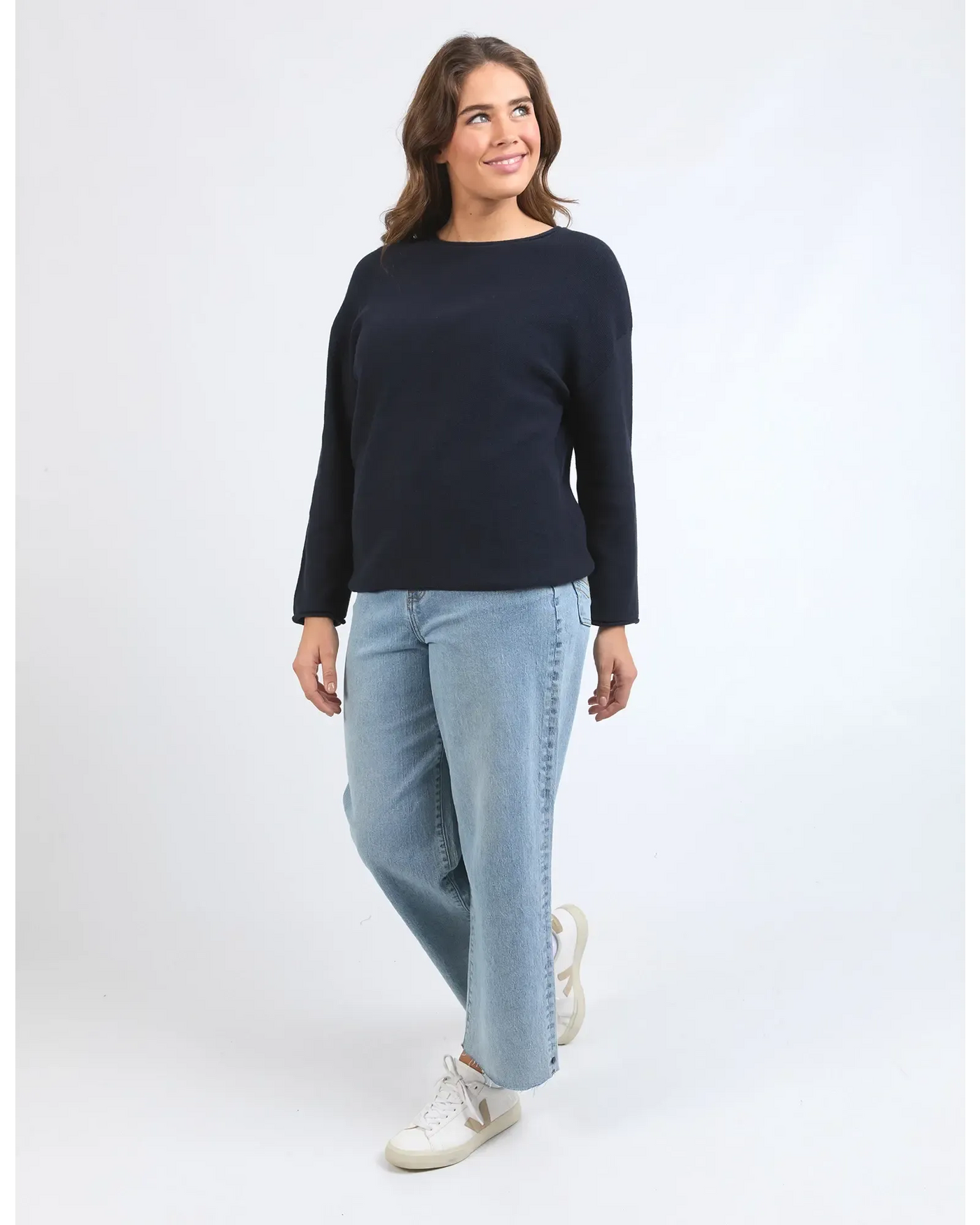 Marley Knit - Dark Sapphire-Elm Lifestyle-Lima & Co