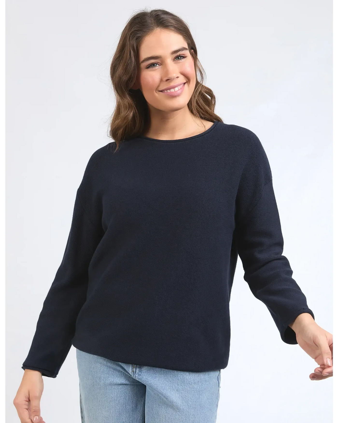 Marley Knit - Dark Sapphire-Elm Lifestyle-Lima & Co