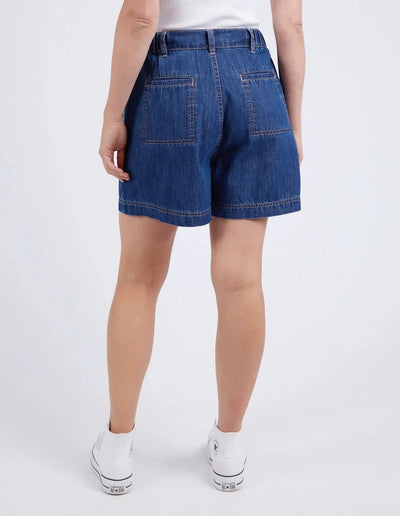 Matilda Denim Short - Dark Blue-Elm Lifestyle-Lima & Co