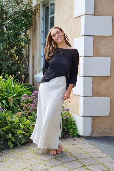 Mattie Top - Black-The Eighth Letter-Lima & Co