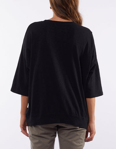 FUND. MAZIE SWEAT BLACK-Elm Lifestyle-Lima & Co