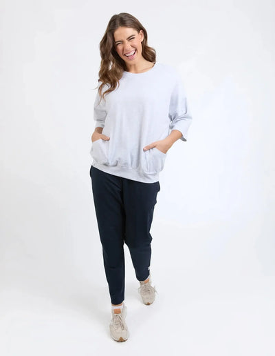 Maize Sweat - Grey Marle-Elm Lifestyle-Lima & Co