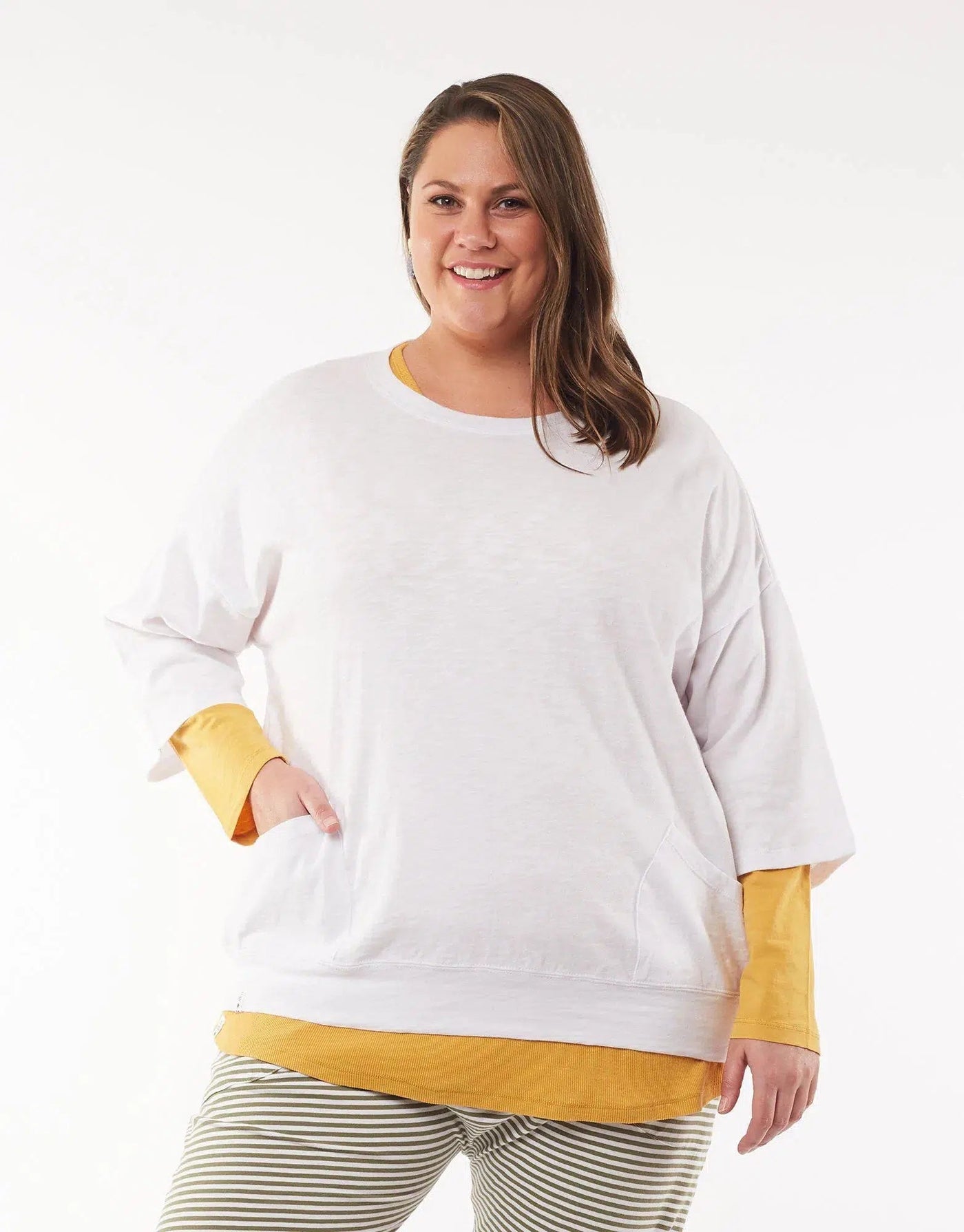 Fundamental Mazie Sweat - White-Elm Lifestyle-Lima & Co