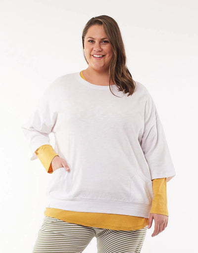 Fundamental Mazie Sweat - White-Elm Lifestyle-Lima & Co