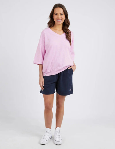 Maize Vee Neck - Lilac-Elm Lifestyle-Lima & Co