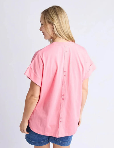 Mckinley Tee - Geranium Pink-Elm Lifestyle-Lima & Co