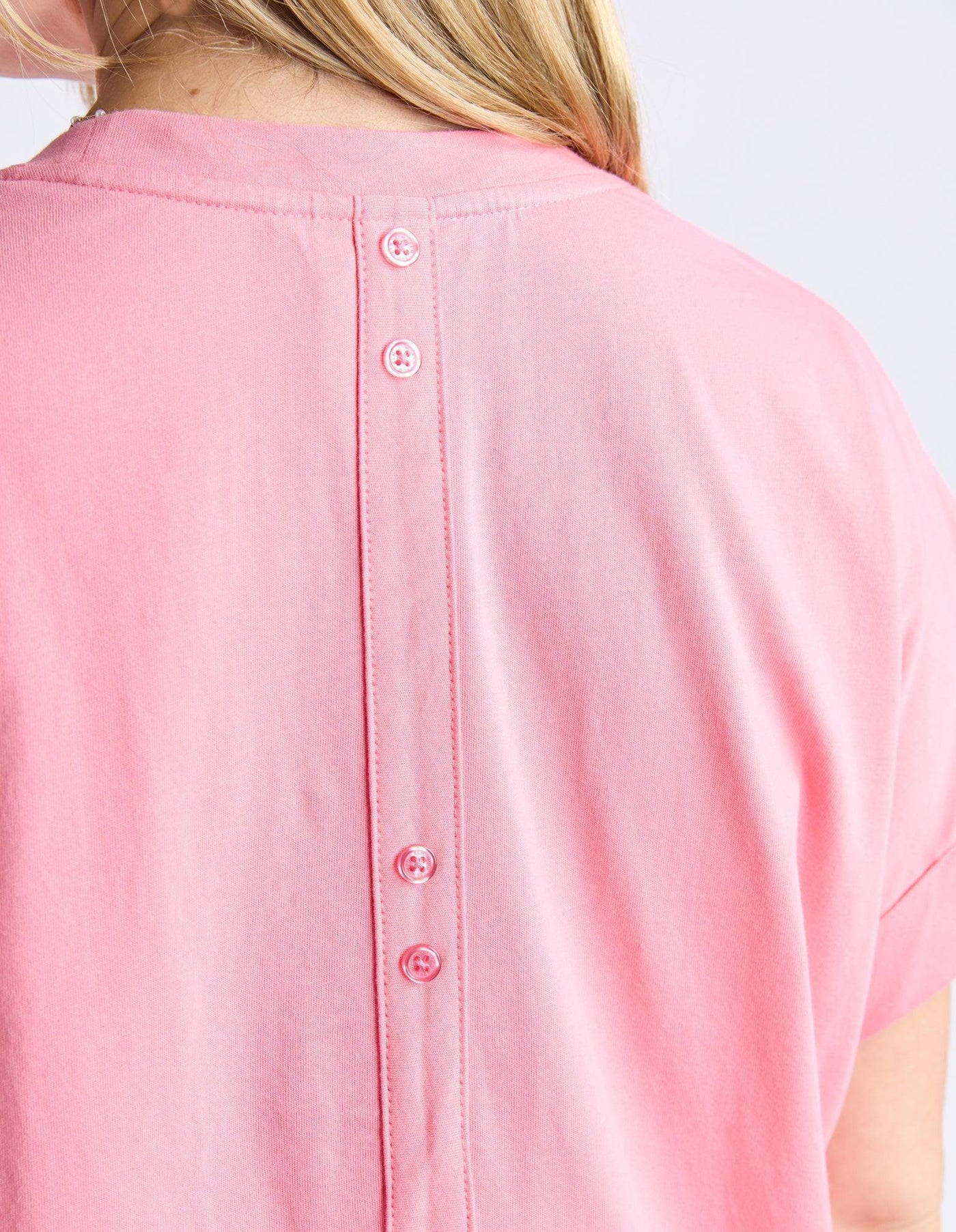 Mckinley Tee - Geranium Pink-Elm Lifestyle-Lima & Co