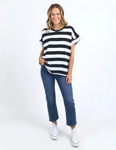 Mckinley Tee - Navy-Elm Lifestyle-Lima & Co
