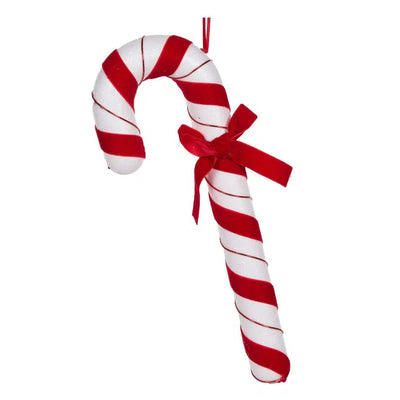 Medium Candy Cane Hanging-Holly and Ivy-Lima & Co