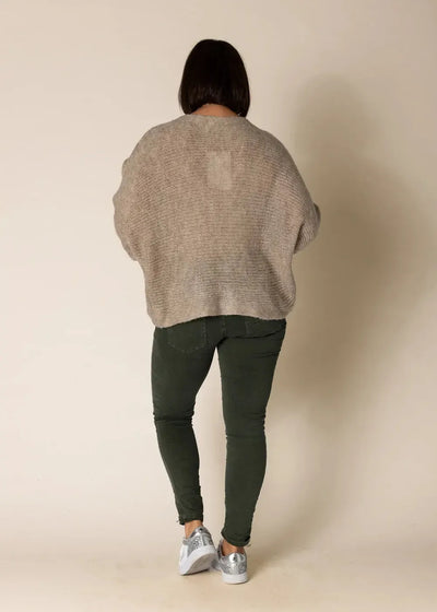 Meeya Knit - Latte-IMAGINE FASHION-Lima & Co