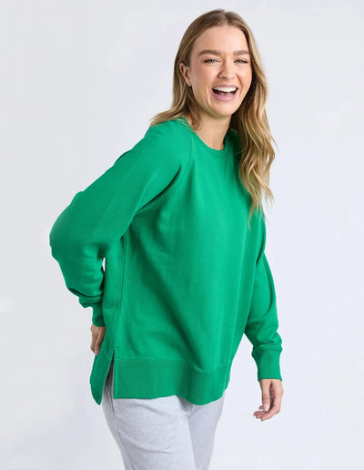 Melbourne Crew - Pine Green-Foxwood-Lima & Co