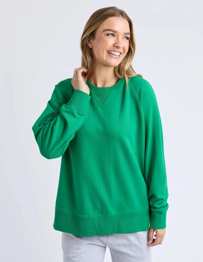 Melbourne Crew - Pine Green-Foxwood-Lima & Co