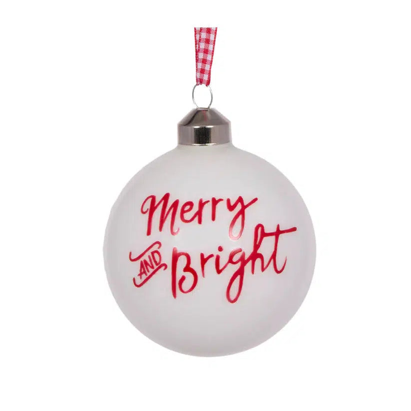 Merry & Bright Bauble-Holly and Ivy-Lima & Co