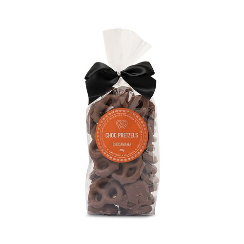 Milk Chocolate Pretzel 225g-Chocamama-Lima & Co