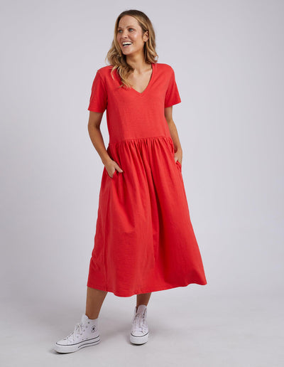 Mimi Midi Dress - Cherry-Elm Lifestyle-Lima & Co