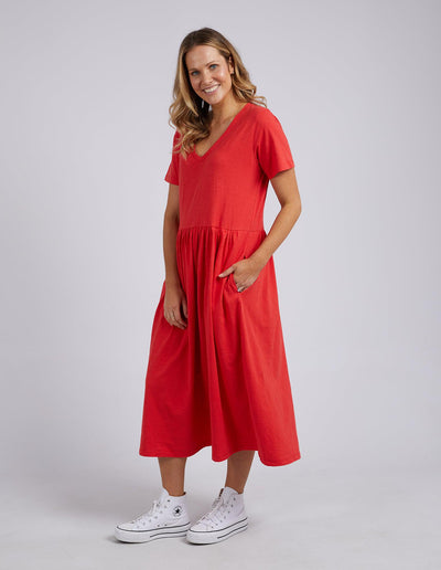 Mimi Midi Dress - Cherry-Elm Lifestyle-Lima & Co