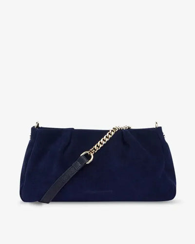 Mini Caterina - Navy Suede-Elms and King-Lima & Co
