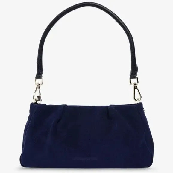 Mini Caterina - Navy Suede-Elms and King-Lima & Co