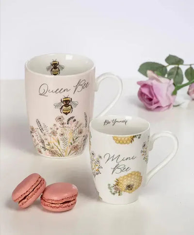 Mini Me Bee 2 Pce Mug Gift Set-LADELLE-Lima & Co