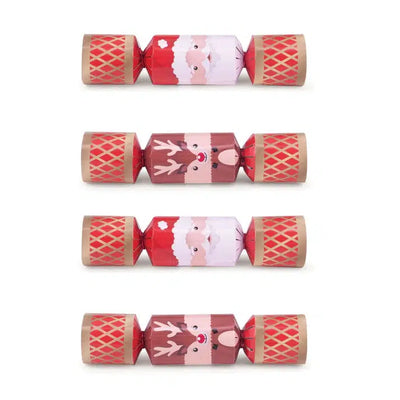 Mini Santa & Reindeer - Set of 8-Lima and Co-Lima & Co