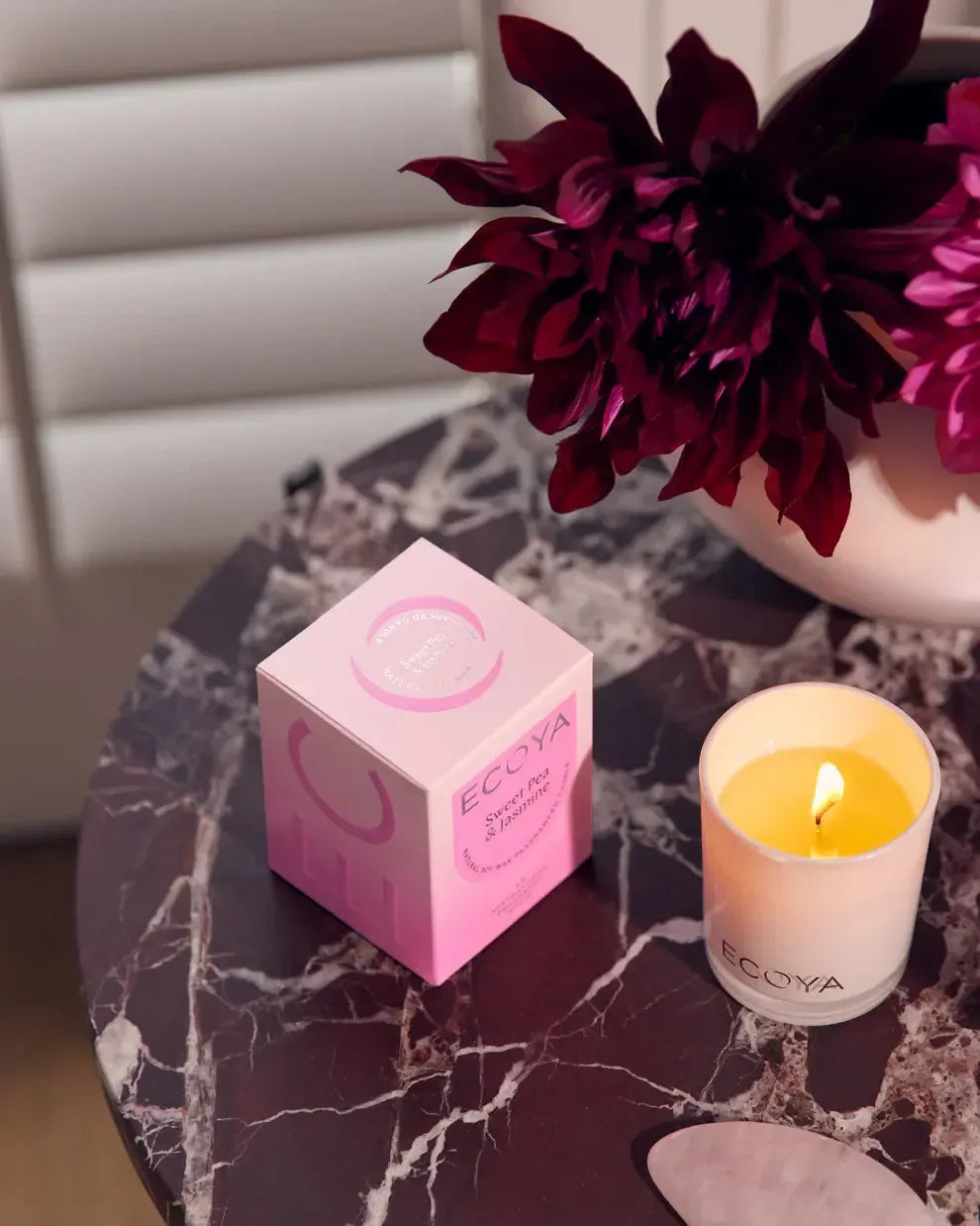 Mini Sweet Pea & Jasmine Candle-Ecoya-Lima & Co