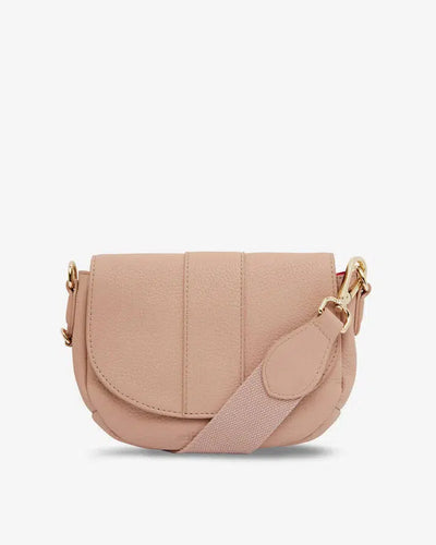 Mini Zara Saddle Bag - Biscotti-Arlington milne-Lima & Co