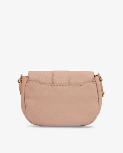 Mini Zara Saddle Bag - Biscotti-Arlington milne-Lima & Co