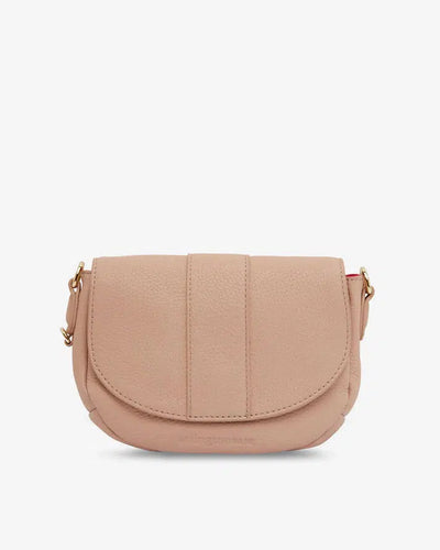 Mini Zara Saddle Bag - Biscotti-Arlington milne-Lima & Co