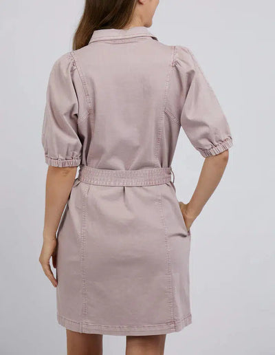Miranda Shirt Dress - Pink Denim-Foxwood-Lima & Co