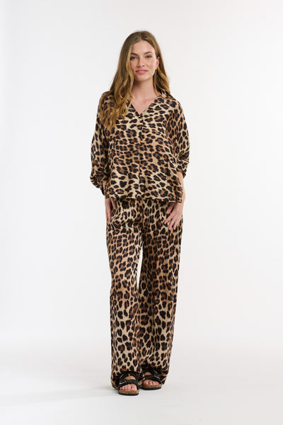 Monroe Pant - Brown/Beige-Italian Star-Lima & Co
