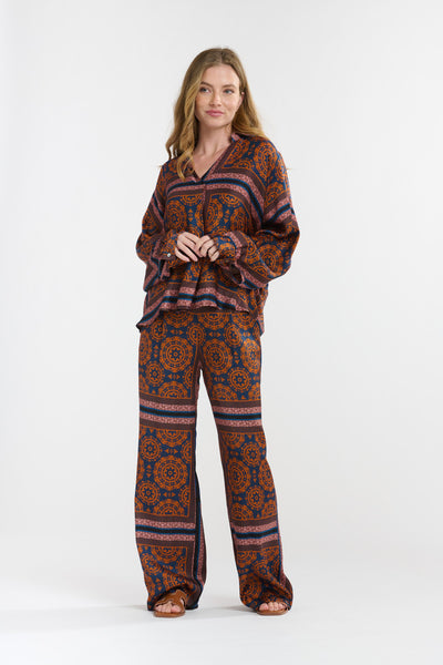 Monroe Pant - Orange-Italian Star-Lima & Co