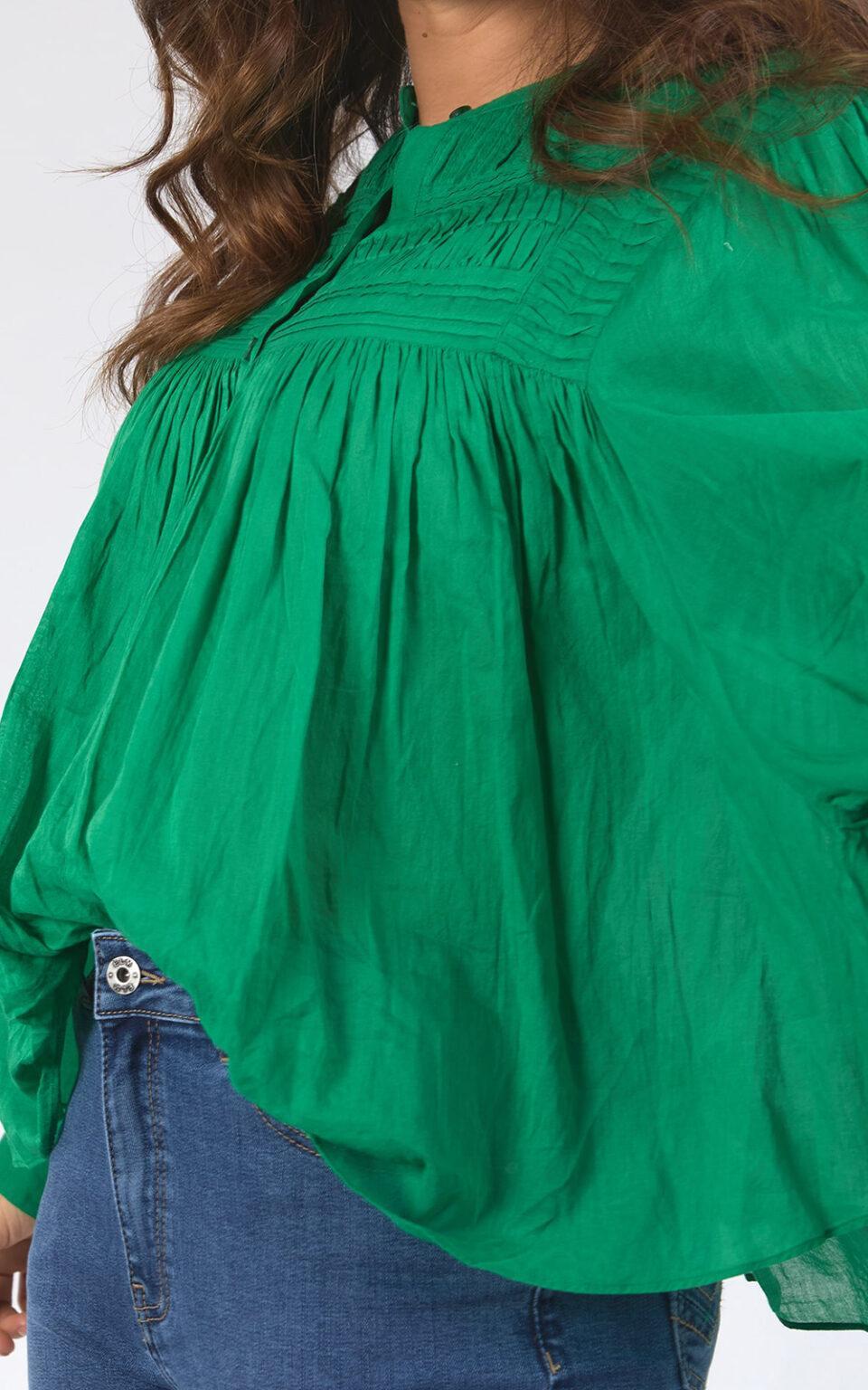 Montana Blouse - Pine Green-Elm Lifestyle-Lima & Co