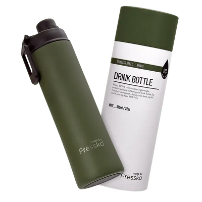 Move Flask 660ml - Khaki-Fressko-Lima & Co