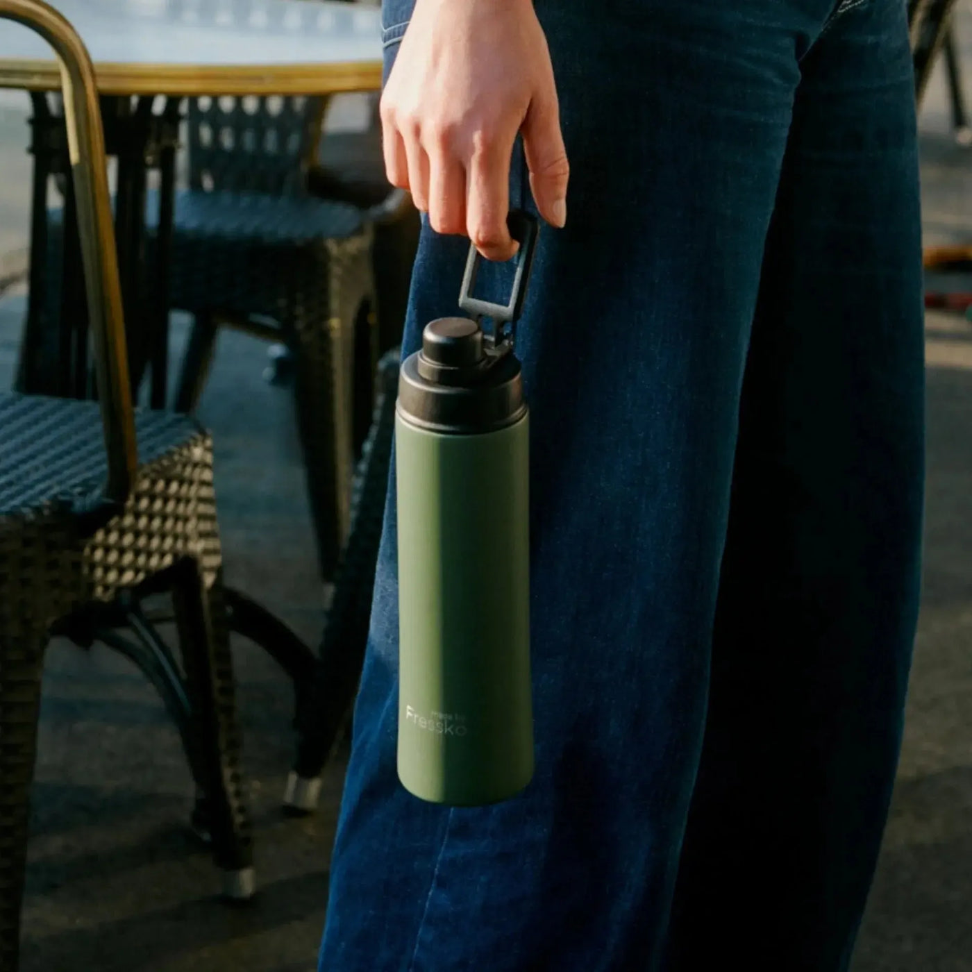 Move Flask 660ml - Khaki-Fressko-Lima & Co