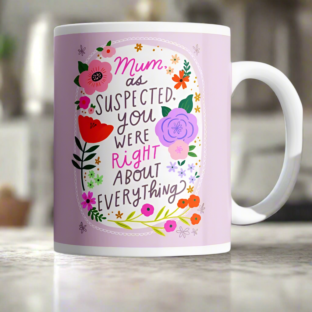 Mum As Suspected You Were Right About Everything Mug-Disrupted Industries-Lima & Co